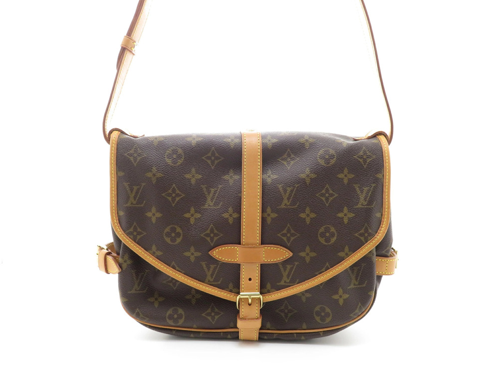 LOUIS VUITTON Saumur Monogram Shoulder Bag